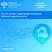 Рубрика «Самый популярный вопрос»: На что влияет кадастровая стоимость объекта недвижимости? Рубрика «Самый популярный вопрос»: На что влияет кадастровая стоимость объекта недвижимости?