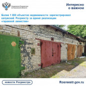 Более 1 800 объектов недвижимости зарегистрировал калужский Росреестр за время реализации «гаражной амнистии» Более 1 800 объектов недвижимости зарегистрировал калужский Росреестр за время реализации «гаражной амнистии»