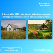 С 1 сентября 2025 года начнут действовать новые критерии неиспользования земельных участков С 1 сентября 2025 года начнут действовать новые критерии неиспользования земельных участков